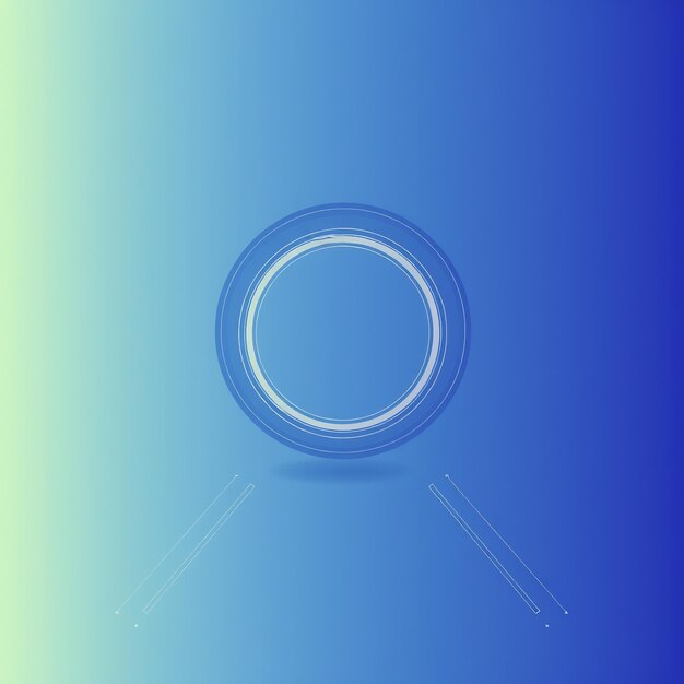 Abstracto Fondo azul con círculo