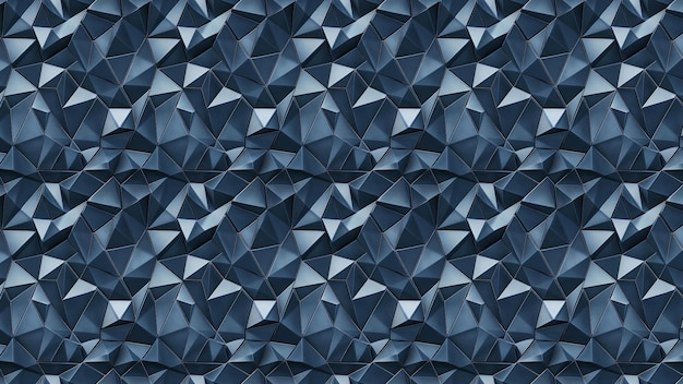 Abstracto Fondo azul de bajo poli