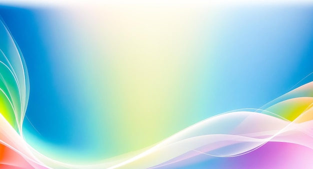 Abstracto Fondo colorido con ondas suaves