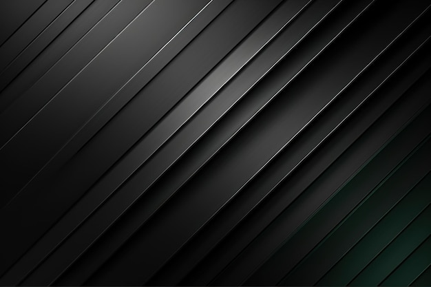 Abstracto fondo diagonal negro y verde luz oscura con gradiente con textura metálica Esto es