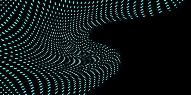 Abstracto Fondo Futurista Puntos Patrón Textura Digital Geométrica Concepto de Negocio Decoración