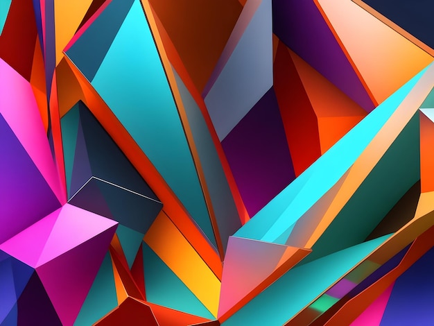 Abstracto Fondo de gradiente colorido para el diseño Generativo Ai