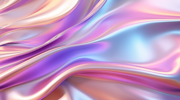 Abstracto fondo holográfico de moda Efecto de superposición de textura de refracción de la luz del arco iris borroso