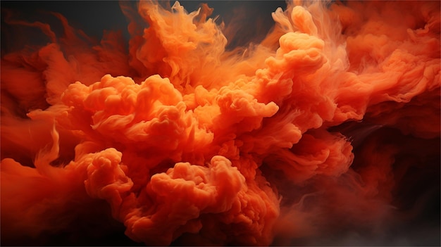 Foto abstracto de fondo de humo rojo renderización 3d ilustración 3d