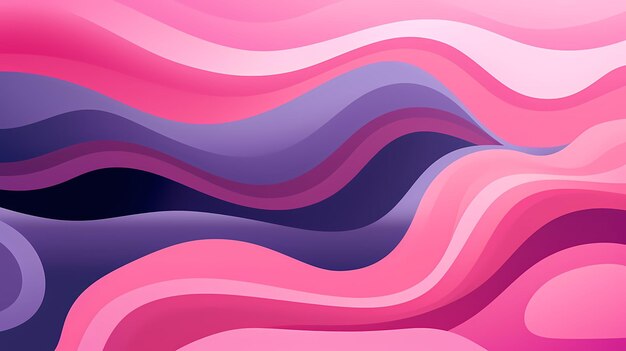 Abstracto Fondo de ondas rosadas