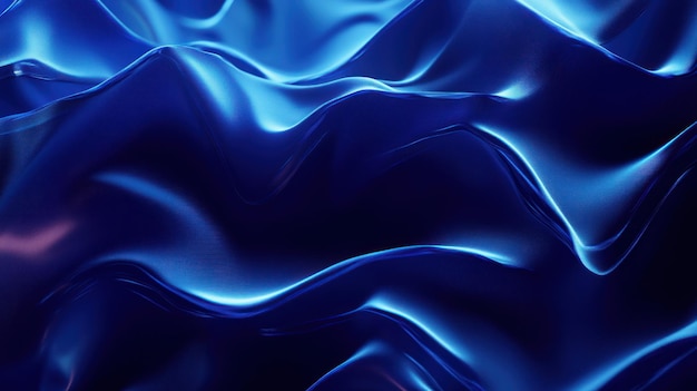 Abstracto Fondo ondulado azul