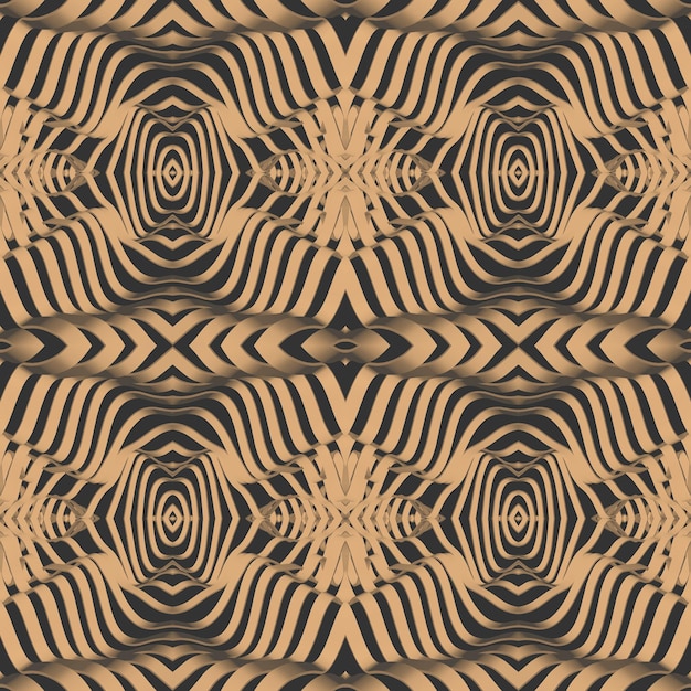 Abstracto de fondo de patrón sin costuras en 3D