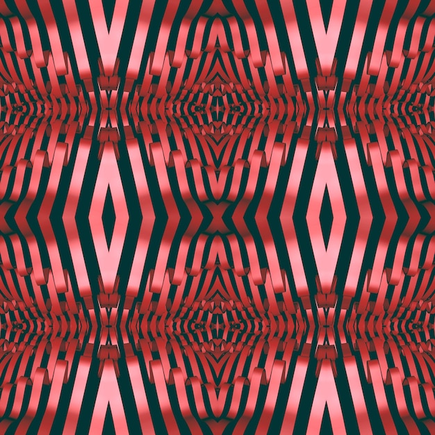 Abstracto de fondo de patrón sin costuras en 3D