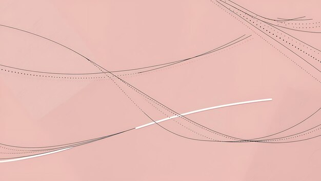 Abstracto Fondo rosado con líneas entrelazadas