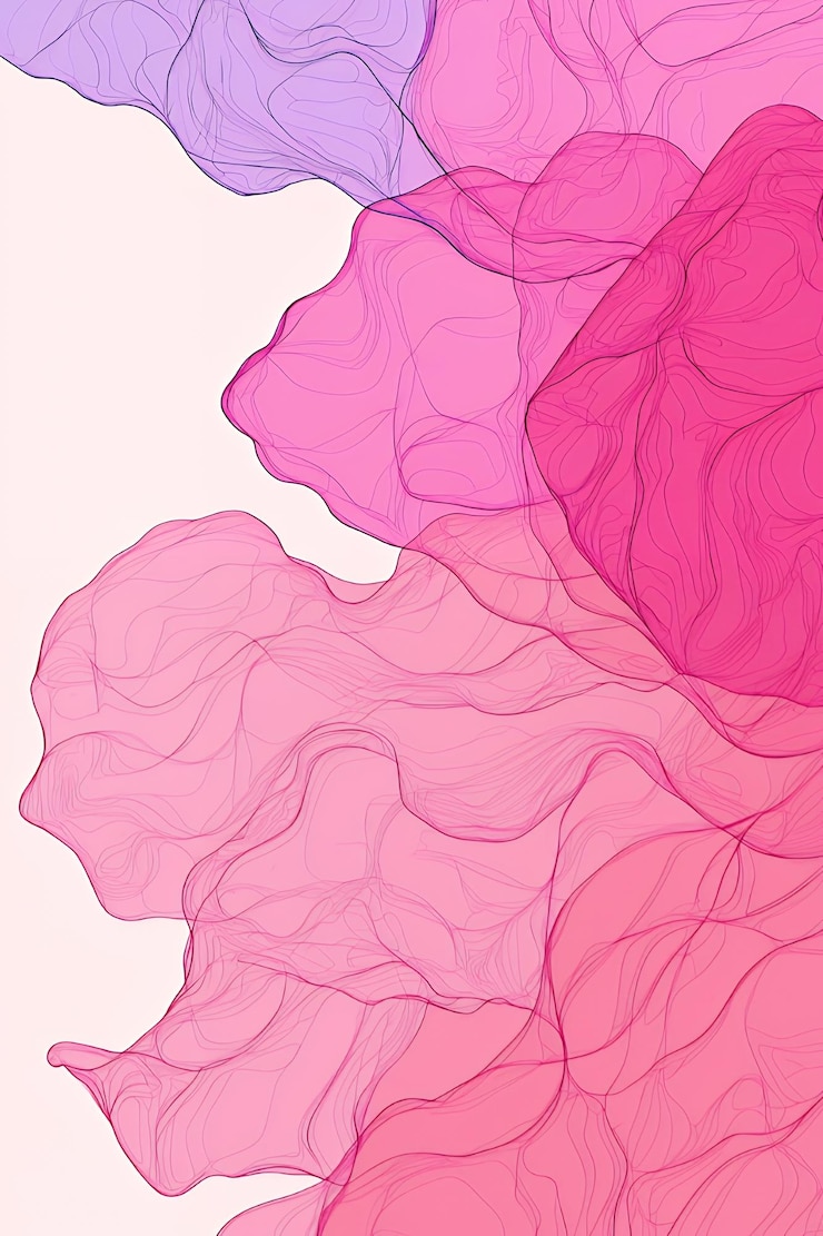 Foto abstracto fundo de aquarela rosa e roxo