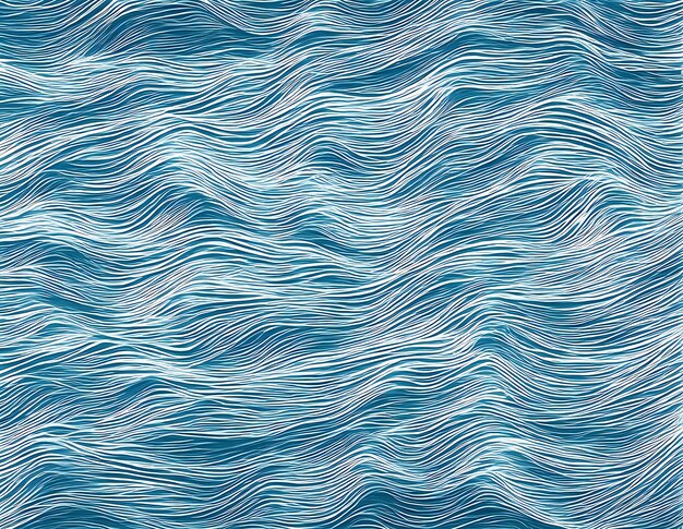 Abstracto fundo de ondas de água oceânica generativo ai