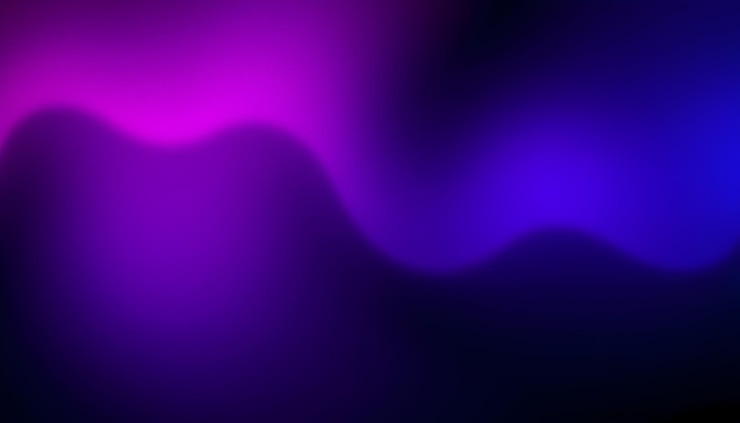 Foto abstracto fundo de ondas roxas e azuis