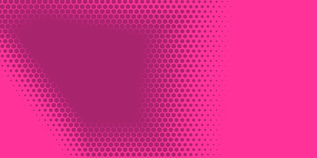 Abstracto geométrico Hexágono de dos colores de fondo