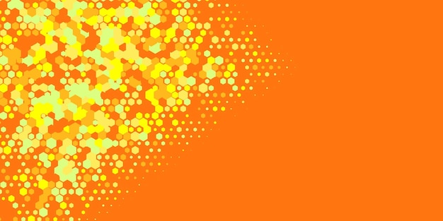 Abstracto geométrico Hexágono de fondo multicolor