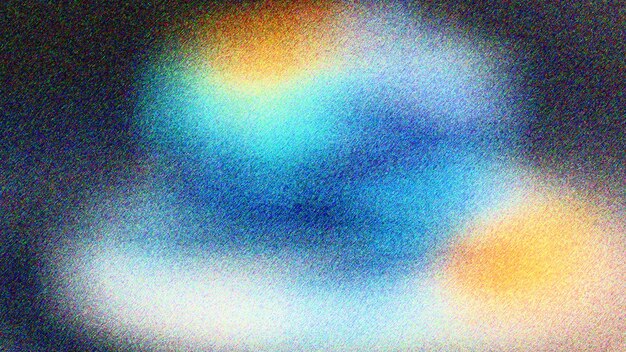 Abstracto gradiente azul niebla blanca en grano oscuro y fondo de ruido con espacio vacío