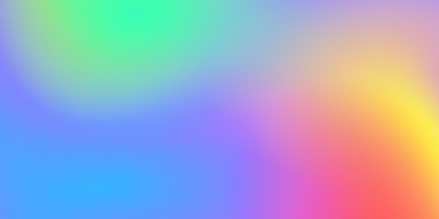 Abstracto Gradiente de color Fondo borroso Holográfico granulado Desfocado Trendy Trendy fondos