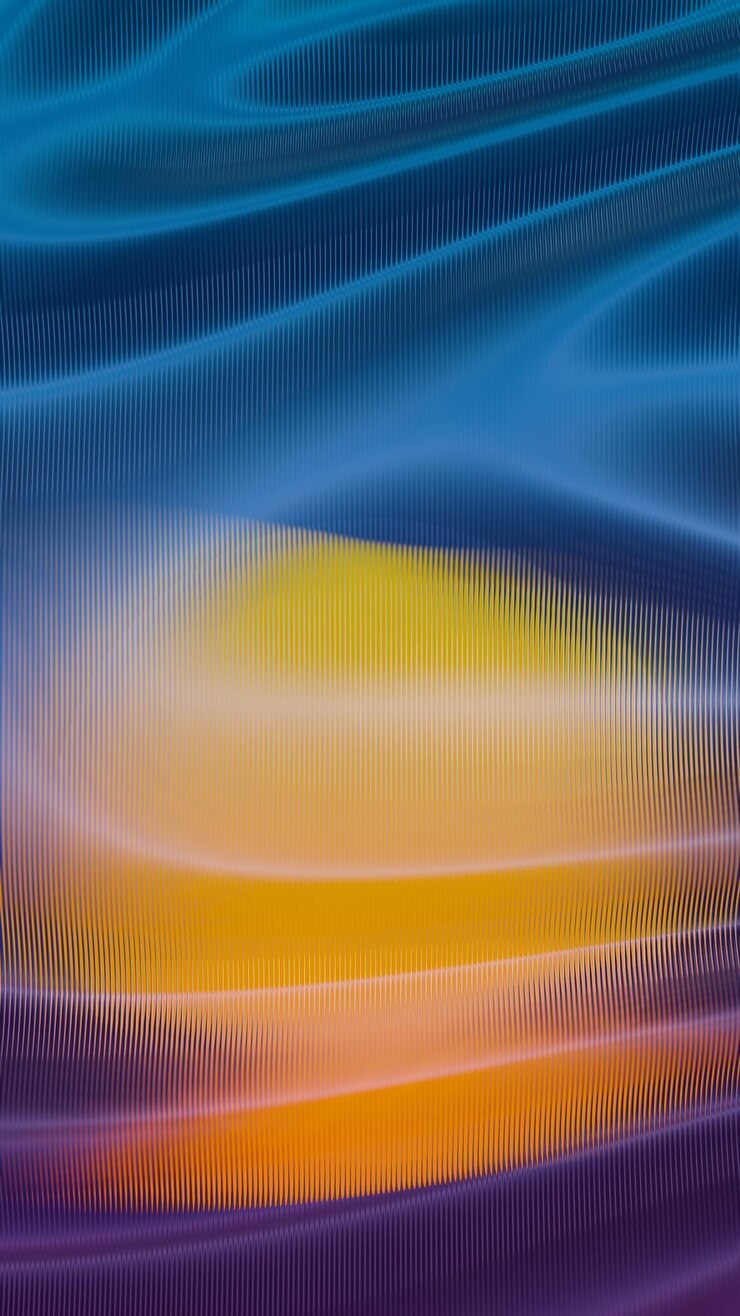 Foto abstracto gradiente de puesta de sol con textura de ondas