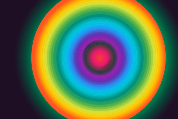 Abstracto Gradiente redondo Fondo geométrico moderno Fondo abstracto