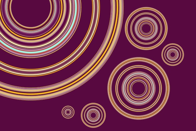 Abstracto Gradiente redondo Fondo geométrico moderno Fondo abstracto