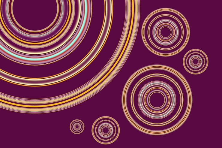 Foto abstracto gradiente redondo fondo geométrico moderno fondo abstracto