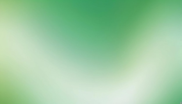 Abstracto gradiente verde color de fondo en blanco liso borroso ilustración vectorial multicolor