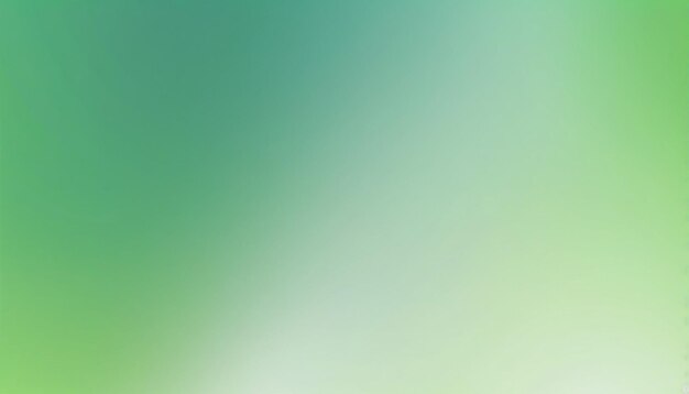 Abstracto gradiente verde color de fondo en blanco liso borroso ilustración vectorial multicolor