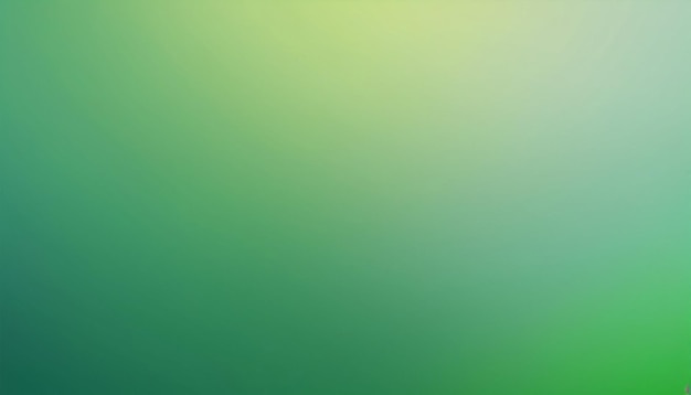 Abstracto gradiente verde color de fondo en blanco liso borroso ilustración vectorial multicolor