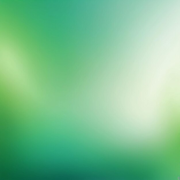 Abstracto gradiente verde color de fondo en blanco liso borroso ilustración vectorial multicolor