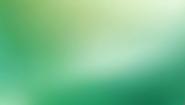 Abstracto gradiente verde color de fondo en blanco liso borroso ilustración vectorial multicolor