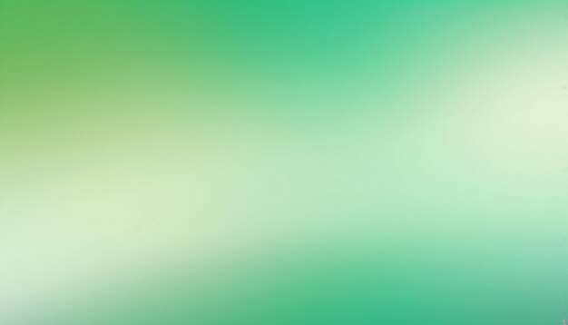 Abstracto gradiente verde color de fondo en blanco liso borroso ilustración vectorial multicolor
