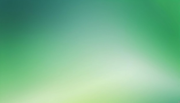 Abstracto gradiente verde color de fondo en blanco liso borroso ilustración vectorial multicolor