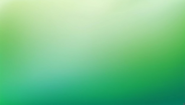 Abstracto gradiente verde color de fondo en blanco liso borroso ilustración vectorial multicolor