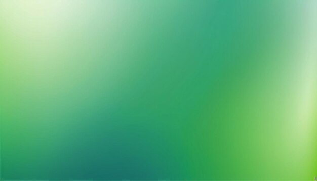 Abstracto gradiente verde color de fondo en blanco liso borroso ilustración vectorial multicolor