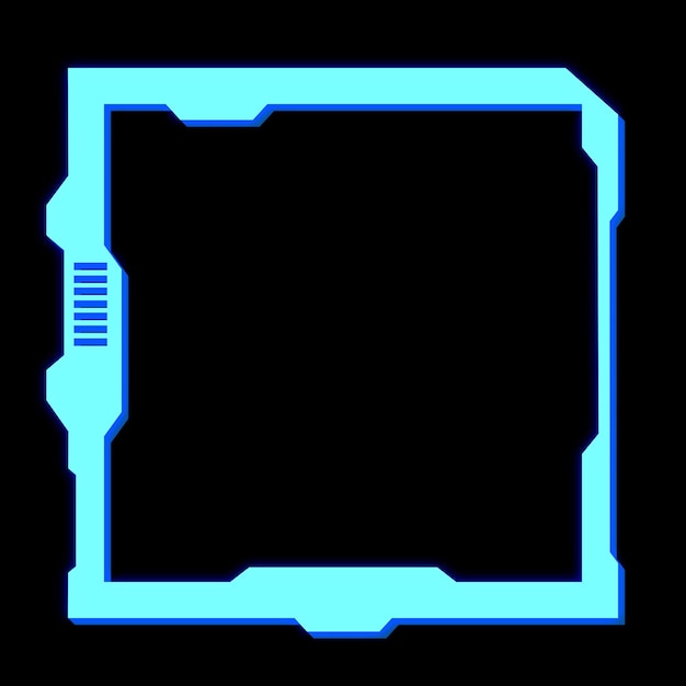 Abstracto HUD exibir infográfico scifi informações futurísticas