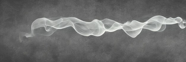 Foto abstracto humo en el fondo oscuro