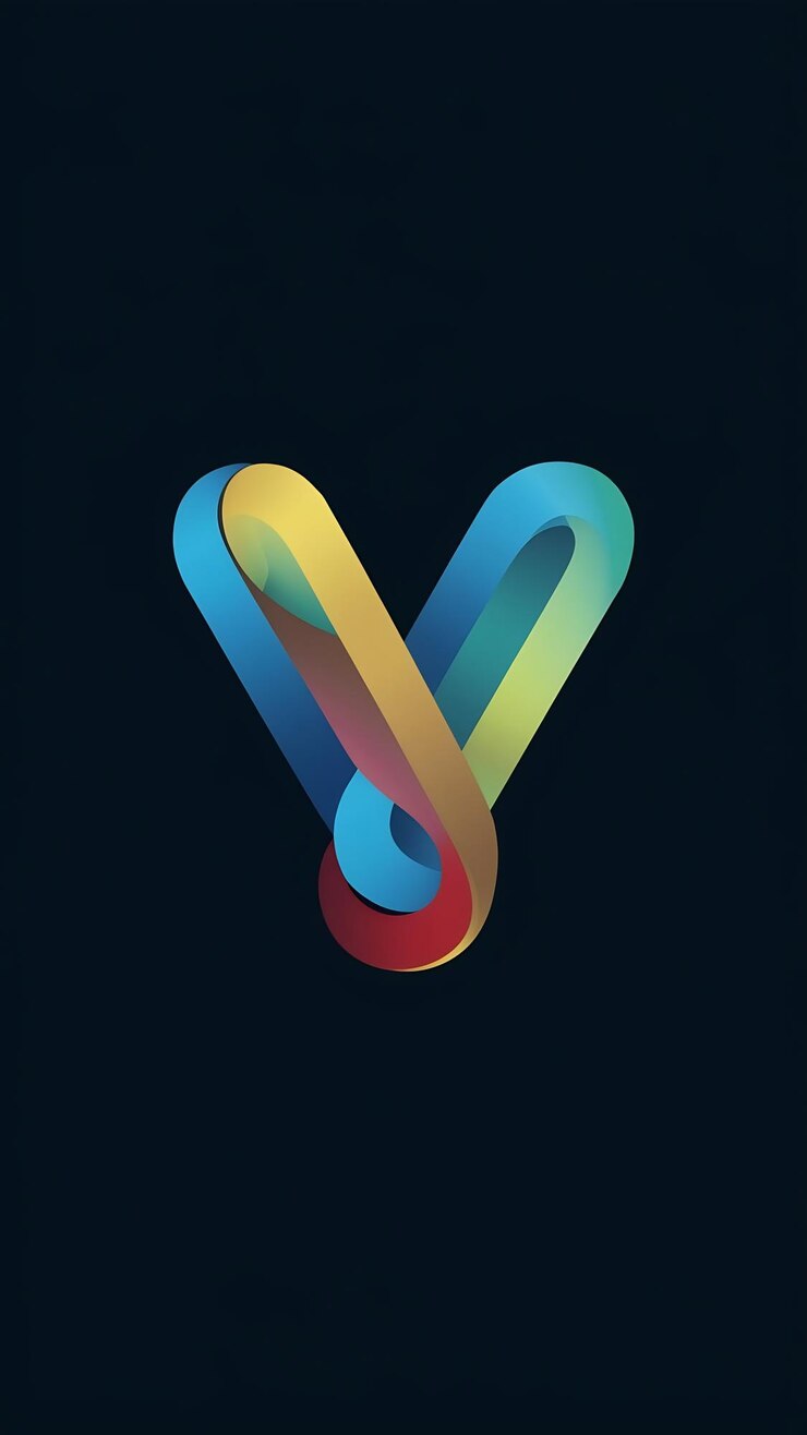 Foto abstracto icono de la letra y diseño de logotipo de signo vectorial plano gracioso