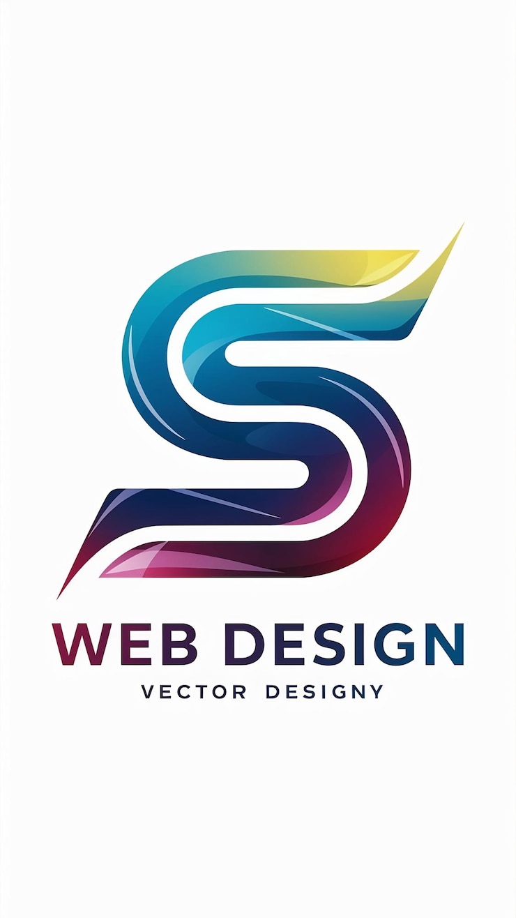 Foto abstracto icono web creativo compañía s signo letra logo vector des