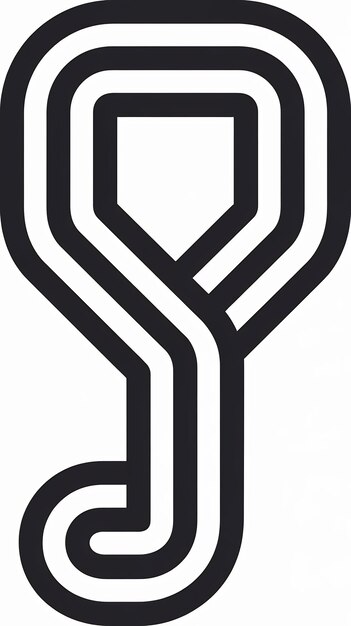 Abstracto icono web creativo compañía Y signo letra logo vector des