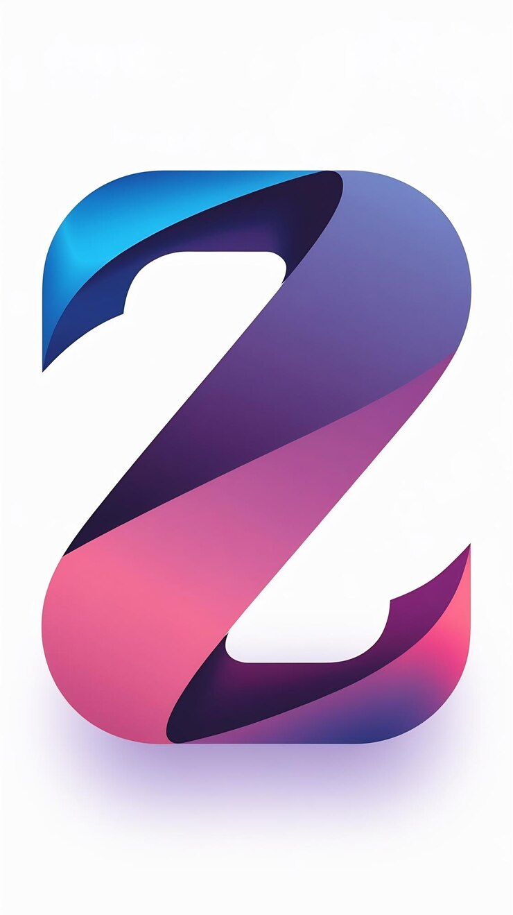 Foto abstracto icono web creativo compañía z signo letra logo vector des