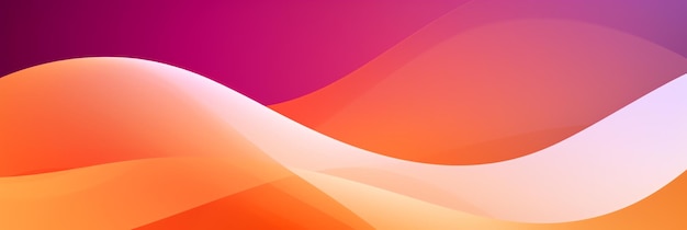 Foto abstracto laranja roxo branco ondas coloridas fundo adequado para projetos que exigem visuais dinâmicos e vibrantes ideal para apresentações de arte digital ou publicidade