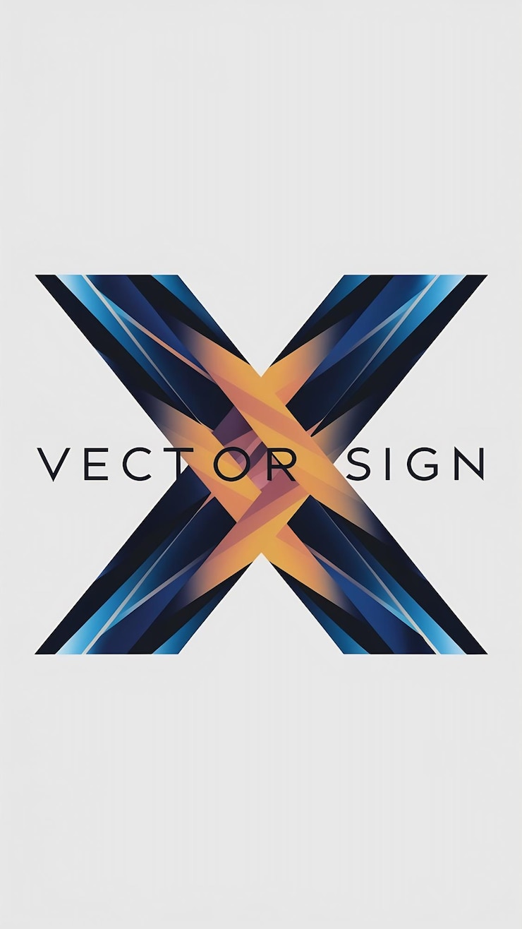 Foto abstracto logotipo de la letra x diseño de marca signo vectorial de la empresa