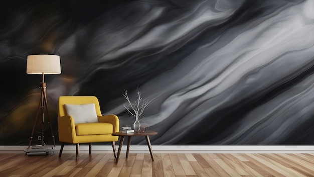Abstracto luxo borroso gris oscuro y gradiente negro utilizado como pared de estudio de fondo para mostrar su