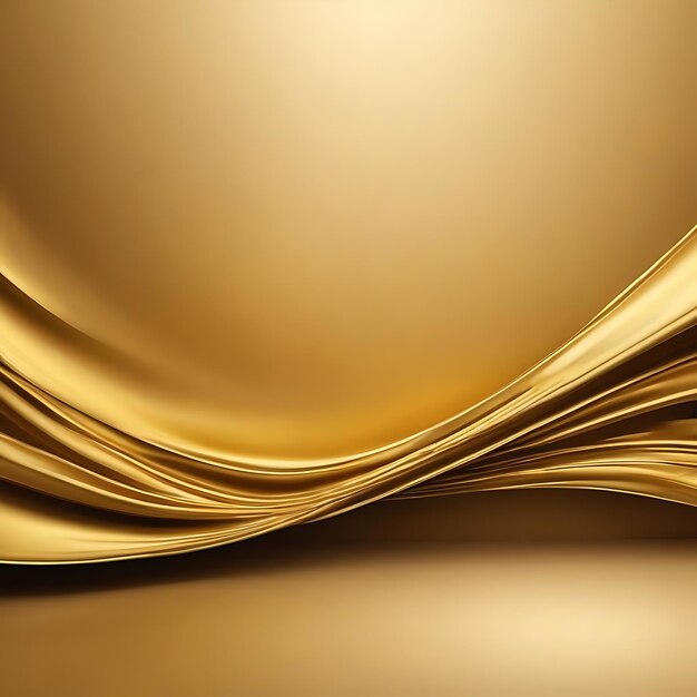 Foto abstracto luxo dourado amarelo gradiente parede de estúdio bem uso como backgroundlayoutbanner e produto p