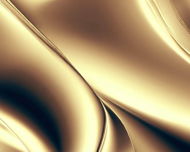 Abstracto luxo elegante fundo dourado gradiente com ondas