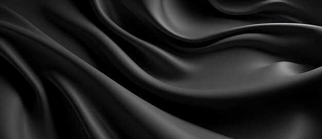 Abstracto Luxo preto fundo de cetim