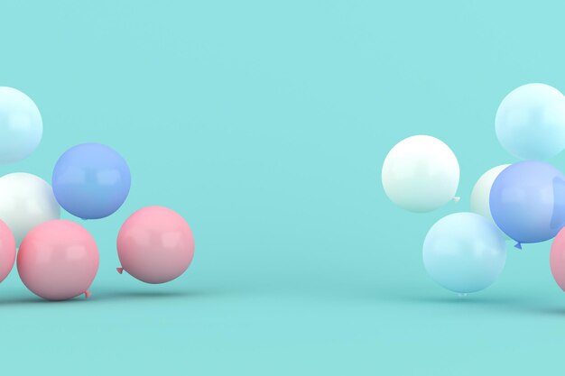 Abstracto Minimalista de fundo 3D 130