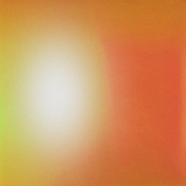 Abstracto naranja verde amarillo gradiente de fondo efecto de ruido de grano de moda vintage panfleto de banner