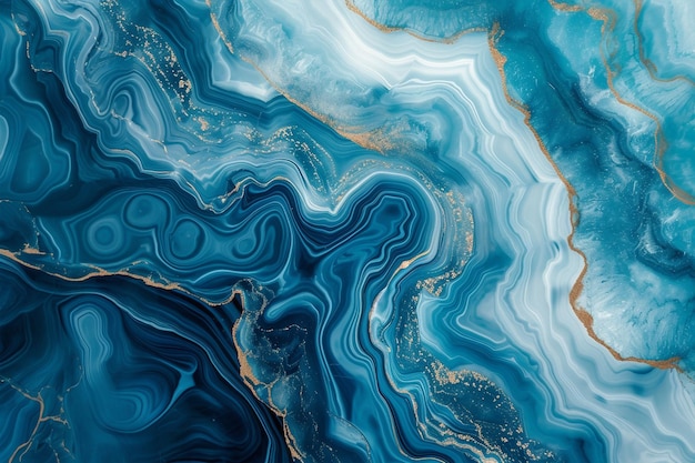 Abstracto oceano arte natural fundo de luxo