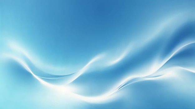 Abstracto Olas azules que fluyen