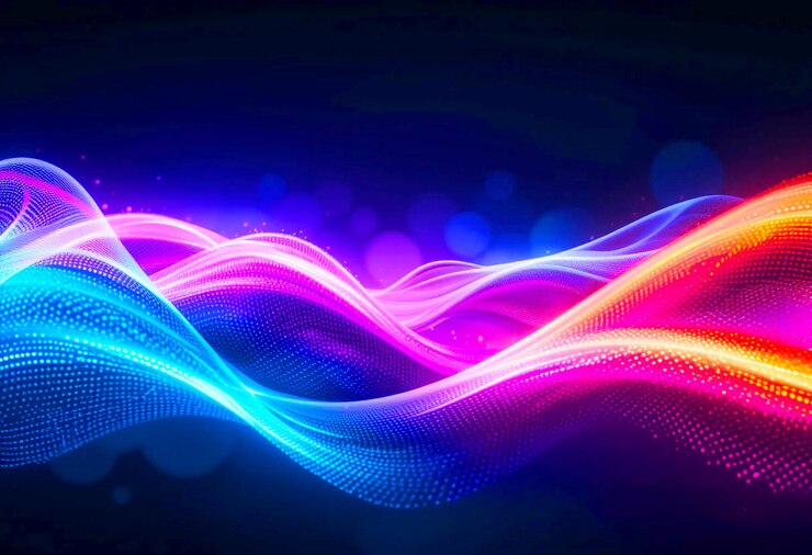Abstracto Olas de colores